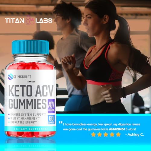 (2 Pack) Slimsculpt Keto ACV Gummies, Slim Sculpt Keto ACV Gummies Advanced Weight Loss 1000MG Titan LabsBuy Supplements Australia