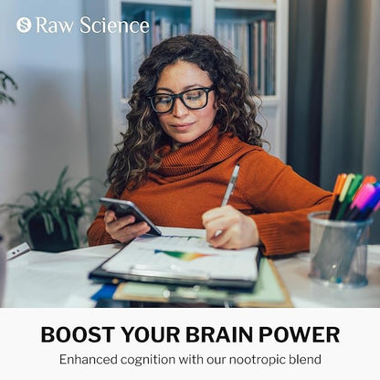 Mushroom Supplement - Shiitake Mushrooms & Lions Mane Supplement Capsules S RAW SCIENCEBuy Supplements Australia
