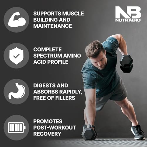NutraBio Classic Whey Protein Powder- Full-Spectrum Amino Acid Profile - No Fillers NutraBioBuy Supplements Australia