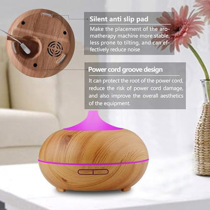 Essential Oil Diffuser, Aromatherapy humidifier, ultrasonic Cold Mist humidifier, 4 Timing Settings TinasChoiceBuy Supplements Australia
