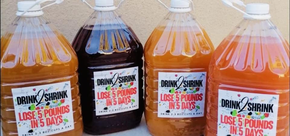 4 Week drink2Shrink Detox Formula Start Losing That Stubborn Belly Fat! (Green Apple) Heath SecretBuy Supplements Australia