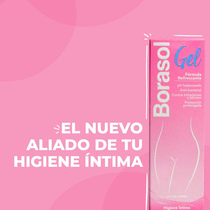 Borasol Refreshing Formula Femenine Wash Gel 4FL OZ. (120ML) Msupps.comBuy Supplements Australia