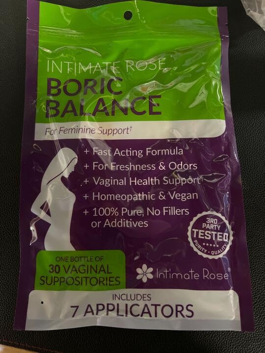 Intimate Rose Combo Pack! Flora Bloom Probiotics for Women (One Bottle) and Boric Balance Boric Acid Intimate RoseBuy Supplements Australia
