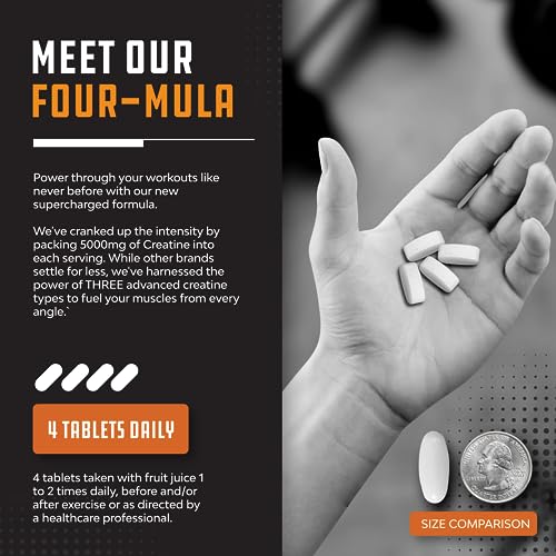 High Strength Tri Phase Creatine Pills - Muscle Mass Gainer and Muscle Recovery Creatine Natures CraftBuy Supplements Australia