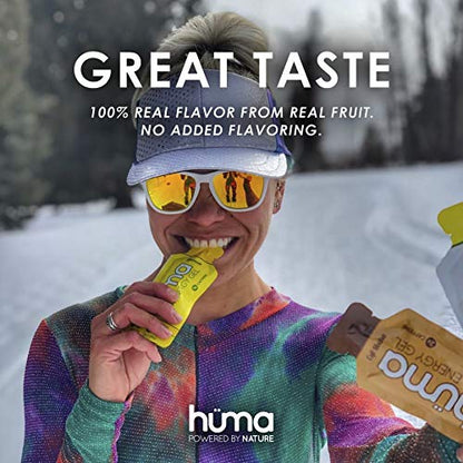 Huma Chia Energy Gel, Apples & Cinnamon, 12 Gels - Premier Sports Nutriti