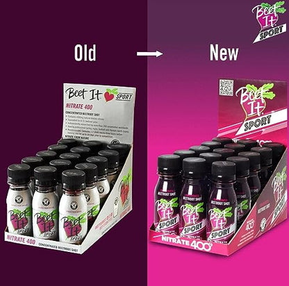 BEET IT Sport Pro-Elite Shot, (15 Shots) Nitrate 400, Non GMO Certified - Each Shot Contains BEET ITBuy Supplements Australia