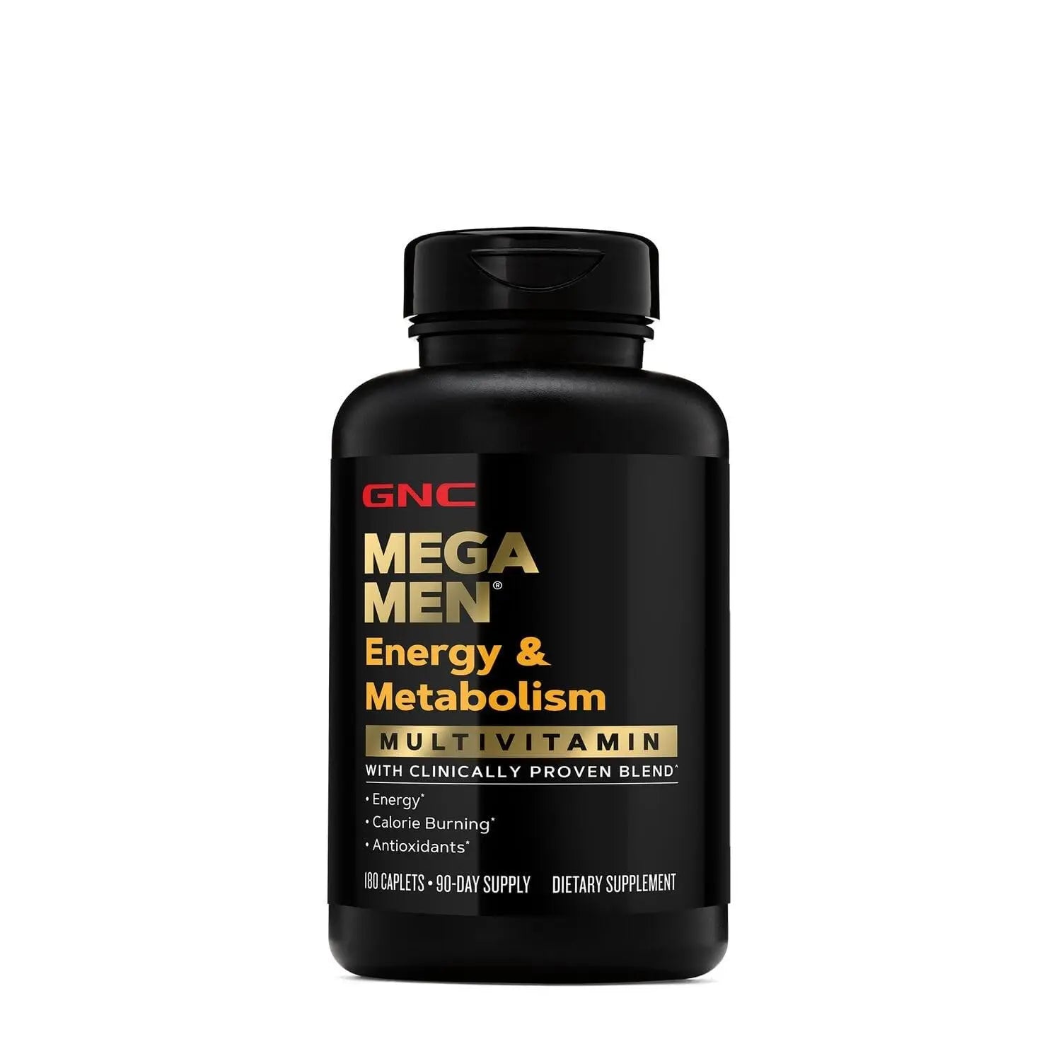 GNC Mega Men Energy & Metabolism Multivitamin | Antioxidants and Increased Calorie Burning | 180 Count GNCBuy Supplements Australia