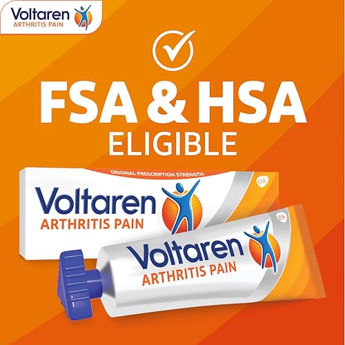 Voltaren Arthritis Pain Gel for Powerful Topical Arthritis Pain Relief with Diclofenac - NEW Easy Open Cap - 100 g x 2 VoltarenBuy Supplements Australia