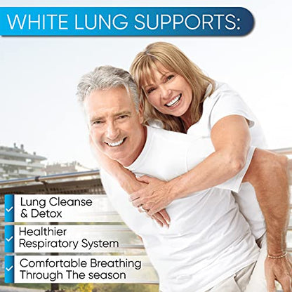 White Lung by NutraPro - Lung Cleanse And Detox.Support Lung Health NutraProBuy Supplements Australia