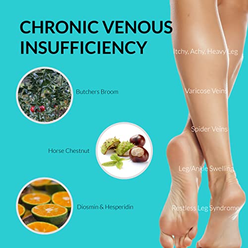 UpNourish Anti Cellulite Supplements - Varicose Veins Support, Restless Leg Relief UpNourishBuy Supplements Australia