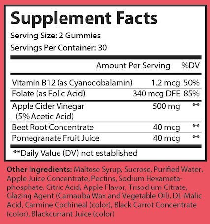 Nutriumph Apple Cider Vinegar Gummies with The Mother Vegan – Weight Loss, Detox NutriumphBuy Supplements Australia
