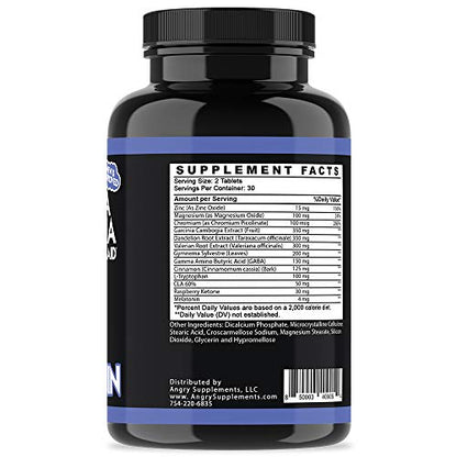 Garcinia Cambogia PM Weight Loss Sleep, All Natural Supplement w/Valerian Root & Melatonin Angry SupplementsBuy Supplements Australia