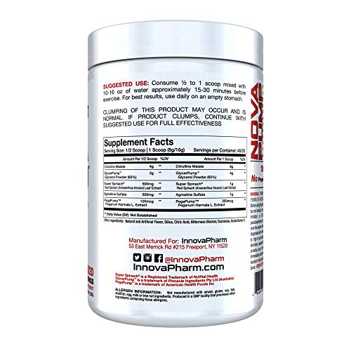 InnovaPharm NOVAPUMP (Unicorn Candy) - 11.2 Ounces