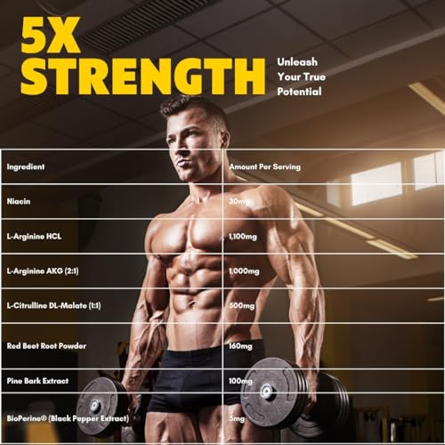 Evolve Nutraceuticals Nitric Oxide Booster 5X Strength, 120ct, Stamina & Endurance Evolve NutraceuticalsBuy Supplements Australia