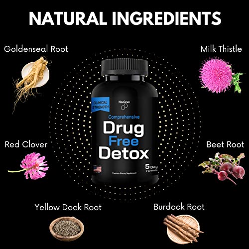 Honieve Total Body Cleanse - Cleanse Detox & Repair with Milk Thistle - 5 Day Fast & Effective HonieveBuy Supplements Australia