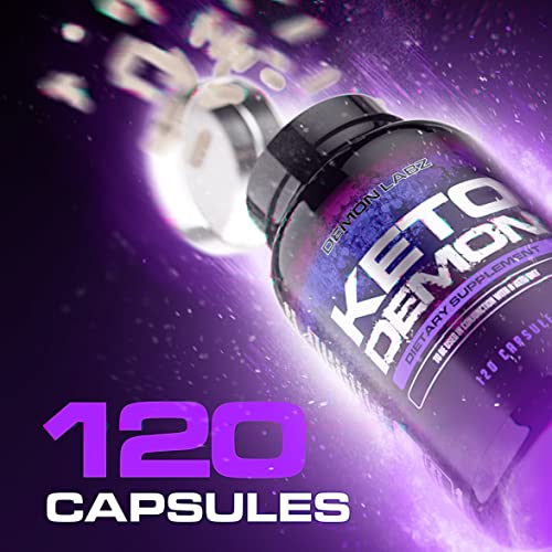 Keto Demon – Hardcore Keto Pills – Use with The Keto Diet – Packed with Raspberry Ketones Demon LabzBuy Supplements Australia