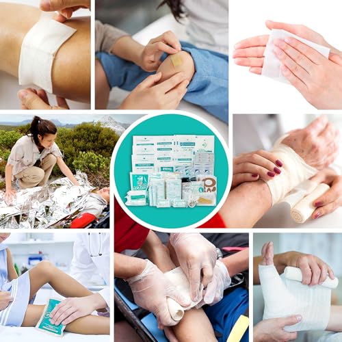 General Medi 160 Piece First Aid Kit Bag Refill Kit - Includes Eyewash, Instant Cold Pack General MediBuy Supplements Australia
