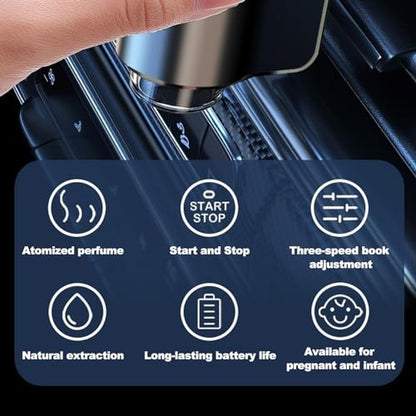 VEAREAR Smart Car Air Freshener Diffuser, Car Essential Oil Diffuser with 3 Adjustable Intensity Modes VEAREARBuy Supplements Australia
