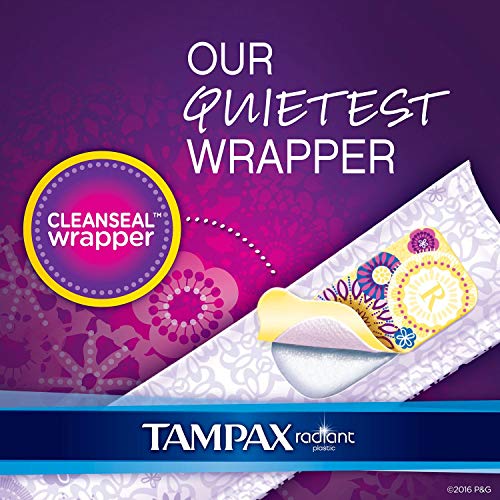 Tampax 29936 Radiant Tampons Regular Super, 84 Count (Pack of 1) TampaxBuy Supplements Australia