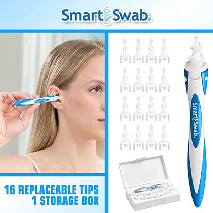 Smart Swab - Spiral Ear Cleanser - Earwax Remover Tool - 16 Replaceable ND productsBuy Supplements Australia