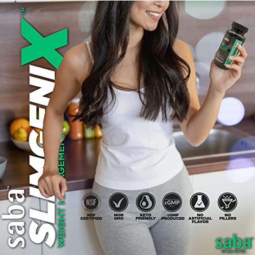 Saba SlimGenix -Energy, Weight Management, Appetite Control, Focus, Fat Burner SabaBuy Supplements Australia