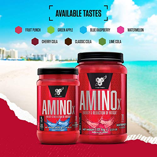 BSN Nutrition Amino X Supplement with Vitamin D, Vitamin B6 and Amino Acids, Green BSNBuy Supplements Australia