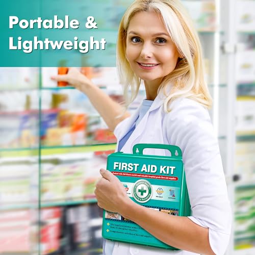 General Medi 360 Pieces Hardcase First Aid Kit - Comprehensive Large First Aid Box General MediBuy Supplements Australia