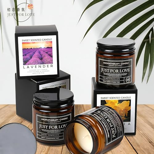 Candles for Home Scented Candle Gifts for Men Candles Clearance Amber Candle Jar Soy Wax Candles CaelusiBuy Supplements Australia