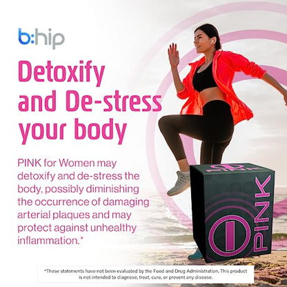 Energy Drink Powder, bHIP Pink for Women 30 Drink Mix Packets. Energy Supplements b:hipBuy Supplements Australia