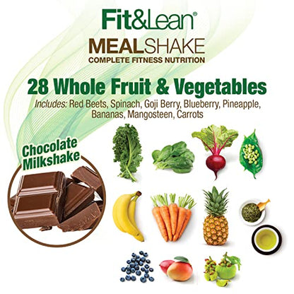 Fit & Lean Meal Shake, Fat Burning Meal Replacement, Meal Replacement with Protein Fit & LeanBuy Supplements Australia