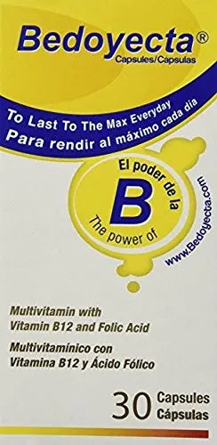 Bedoyecta Multivitamin, 30 Capsules Each (Pack of 6) BedoyectaBuy Supplements Australia