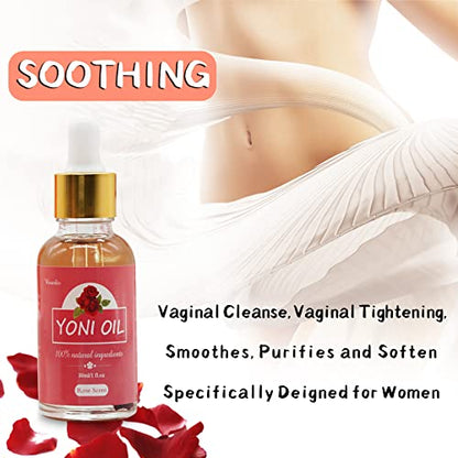Yoni Soap Bars Vaginal Wash & Natural Yoni Oil Set Of 3, Ph Balance Eliminates Odor for Women WovarkieBuy Supplements Australia