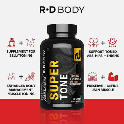 R+D Body Super Tone - Extreme CLA Supplement for Muscle Preservation, Enhanced Body R+D BodyBuy Supplements Australia