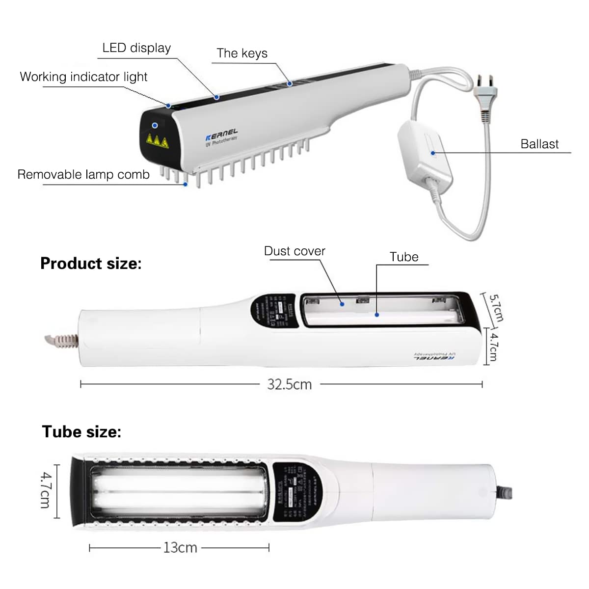 AUSPA UV Phototherapy Lamp Light Home Use Portable AUSPABuy Supplements Australia