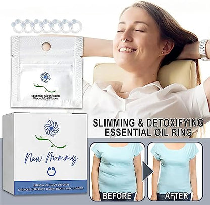 14Pcs Superslim S_limming & Detoxifying Essential Oil Ring, Firming Essential Oil Ring Heath SecretBuy Supplements Australia