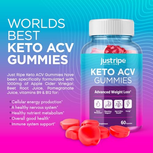 Keto Acv Gummies - Keto Gummies Apple Cider Vinegar - Weight Fat Management Loss Just Ripe NutritionBuy Supplements Australia
