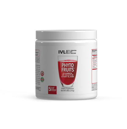 IVL - Phyto Fruits Superfood Powder - Support Energy - Digestive & Probiotic - Antioxidant - Vegan - 40 Fruits and Nutrients Plus 6 Probiotic Strains (30 Servings, 8.88 oz) IVLBuy Supplements Australia