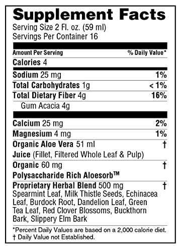 Lily Of The Desert Aloe Vera Detox Formula Lily Of The DesertBuy Supplements Australia