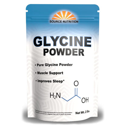 Glycine Powder (2 lbs) - Promotes Restful Sleep, Muscle Energy and Strength, Memory and Cognition Support (Resealable Bag) TradeKingBuy Supplements Australia