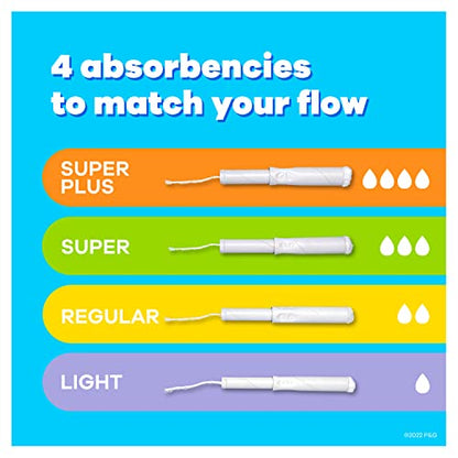 Tampax Tampons, Super Plus Absorbency, Cardboard Applicator, Leakgaurd Skirt, Unscented TampaxBuy Supplements Australia