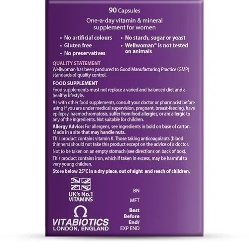 WELLWOMAN ORIGINAL CAPS WellwomanBuy Supplements Australia