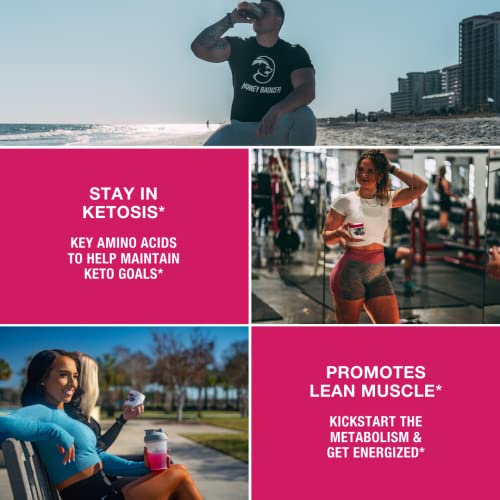 Honey Badger Pre Workout Powder, Keto Vegan Preworkout for Men & Women with Vitamin C Honey BadgerBuy Supplements Australia
