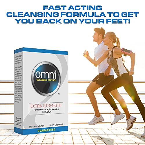 Wellgenix Omni Herbal Detox Cleanse Softgel: Fast Acting Body Detox, Quick Flush Toxin Removal WellgenixBuy Supplements Australia