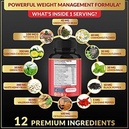 BMVINVOL Night Time Fat Burner, 12-in-1 Powerful Blend of Green Tea, Ceylon Cinnamon BMVINVOLBuy Supplements Australia
