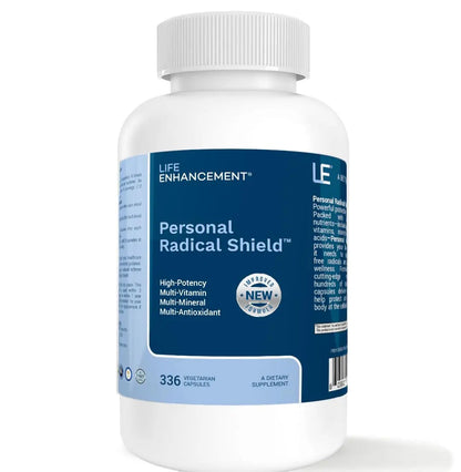 Life Enhancement Radical Shield | 28 Vitamins, Minerals, Antioxidants & More | 112 Servings Life Enhancement