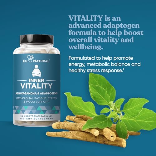 Eu Natural Vitality Cortisol Manager – Fight Fatigue, Feel Calm & Balanced – Healthy Cortisol Eu NaturalBuy Supplements Australia