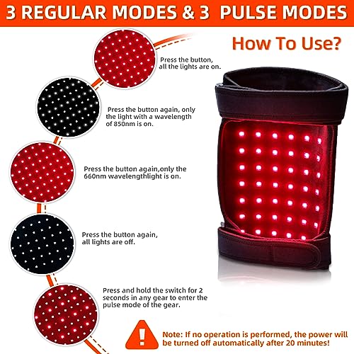 UTK Red Light Therapy for Body, 162Pcs 660nm Red Light & 54Pcs 850nm Near Infrared Light Therapy Belt UTKBuy Supplements Australia