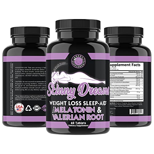 Angry Supplements Skinny Dreams, Night Time for Restful Sleep All-Natural Weight Loss Angry SupplementsBuy Supplements Australia