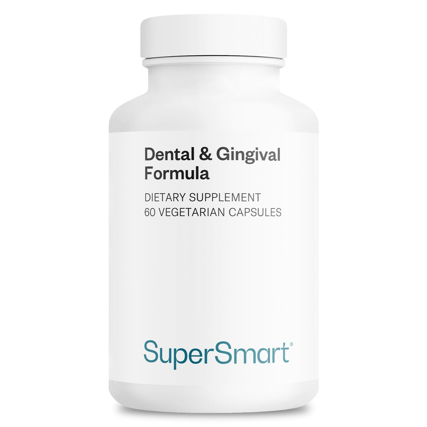 Supersmart - Dental & Gingival Formula (Patented) - Oral Care Supplement - with TEES-10 | Non-GMO & Vegan - 60 Vegetarian Capsules SupersmartBuy Supplements Australia